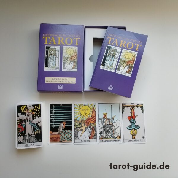 Einführung in die Praxis des Tarot: Handbuch mit Waite-Karten