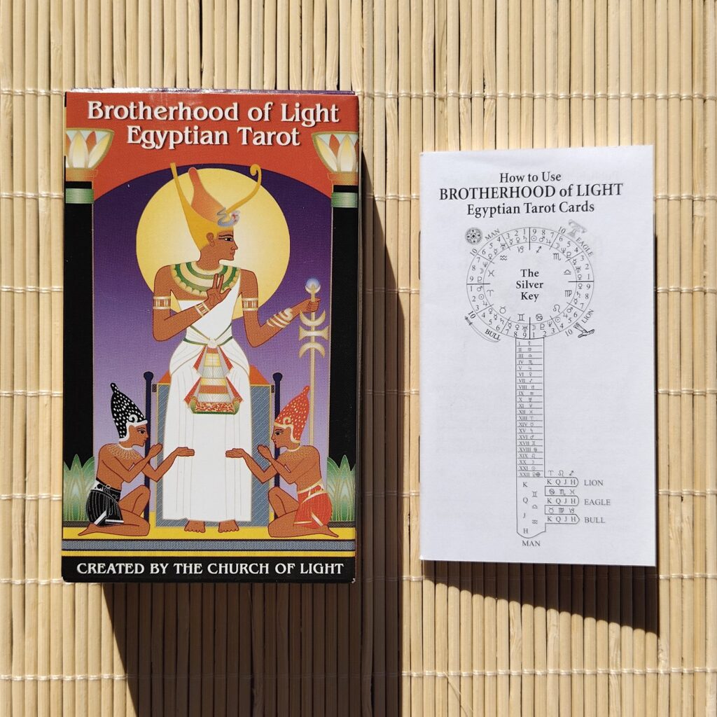 Brotherhood of Light Egyptian Tarot